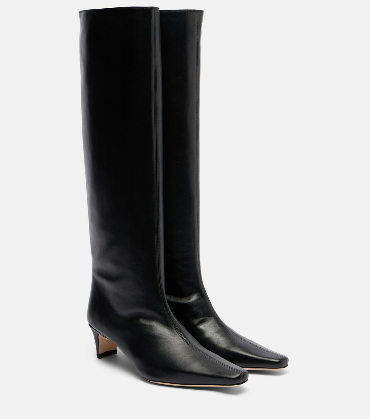 Staud Wally leather knee-high boots