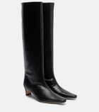 Staud Wally leather knee-high boots
