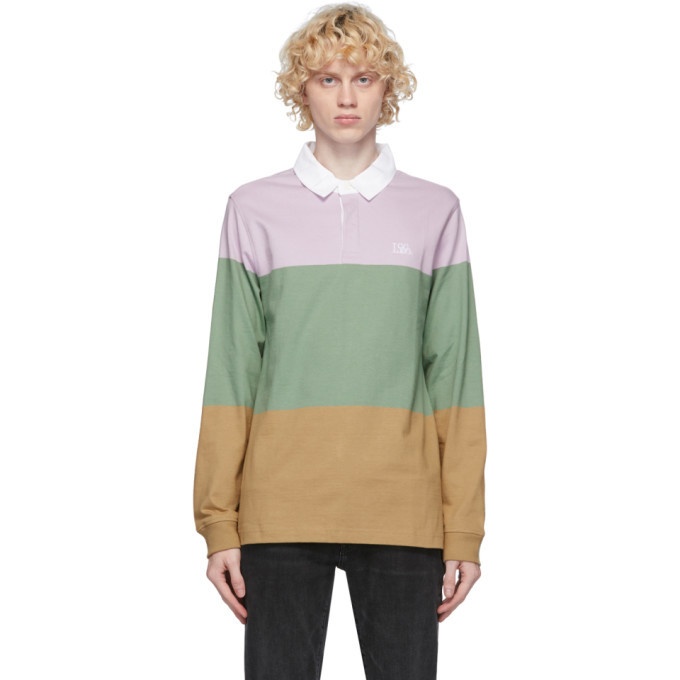 Photo: Levis Multicolor Rugby Long Sleeve Polo