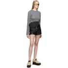 Stella McCartney Black Skin Free Skin Shorts