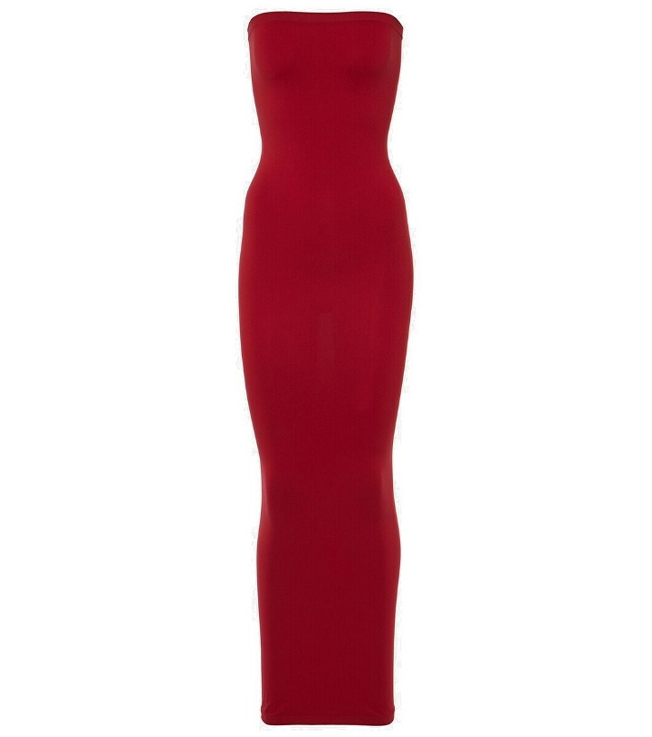 Photo: Wolford Fatal strapless jersey maxi dress