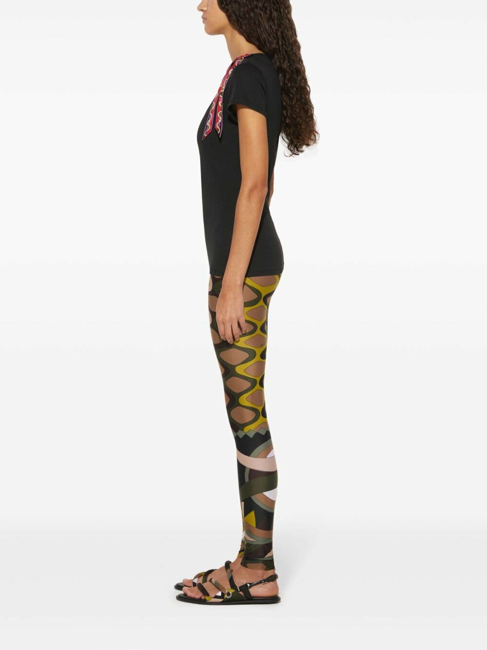 PUCCI - Cotton Blend T-shirt Emilio Pucci
