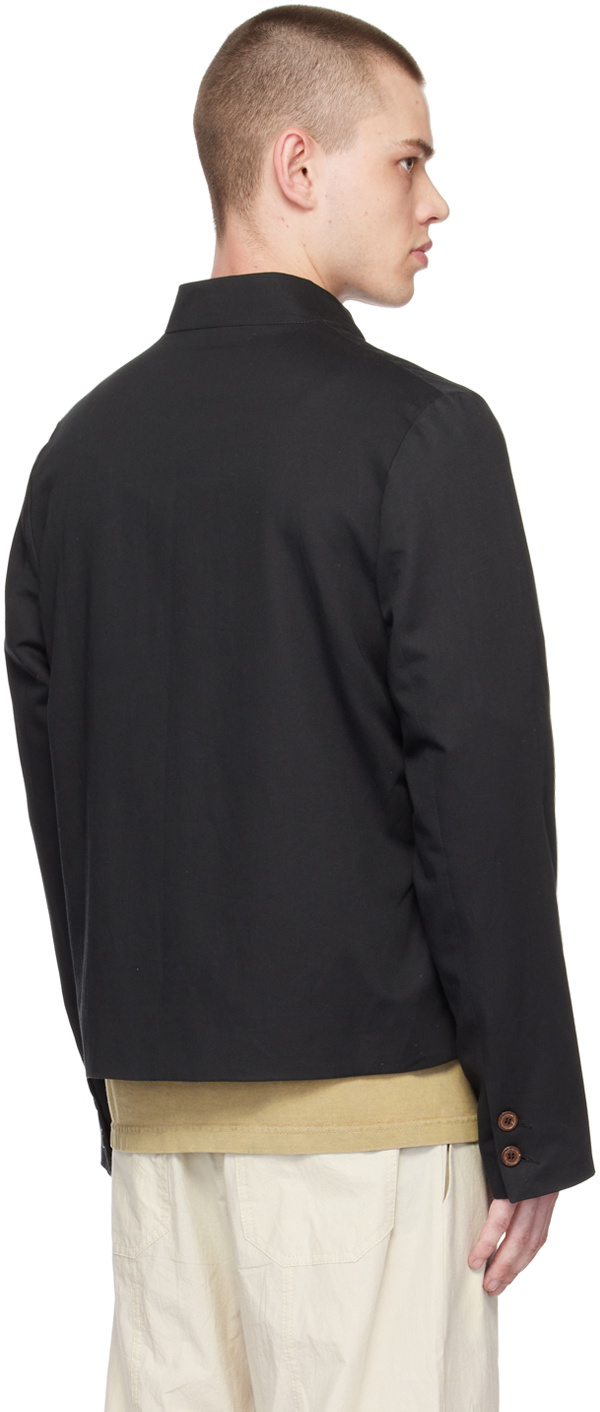 XENIA TELUNTS Black Band Collar Jacket