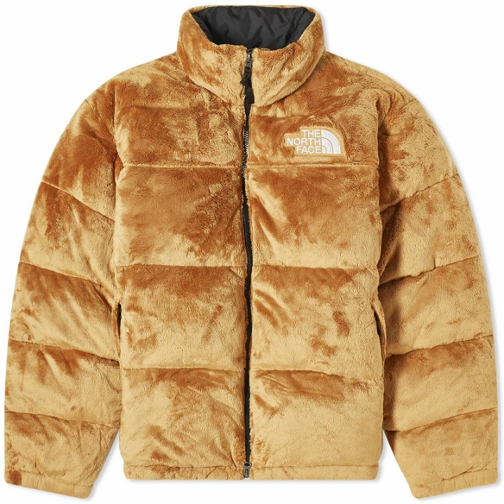 Photo: The North Face Men's Versa Velour Nuptse Jacket in Almond Butter