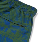 Thorsun - Charvet Mid-Length Printed Swim Shorts - Green