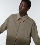 Giorgio Armani - Cashmere and wool blouson jacket