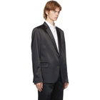 Paul Smith Navy Satin Soho Blazer