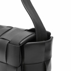 ST. Agni Women's Woven Envelope Slim Tote in Black 