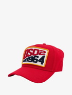 Dsquared2   Hat Red   Mens