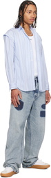 AMBUSH Blue Work Jeans