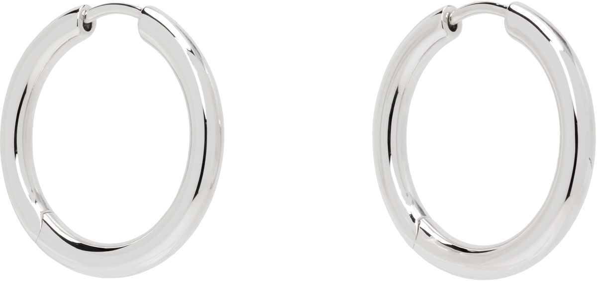 Tom Wood Classic Hoop Medium Earrings