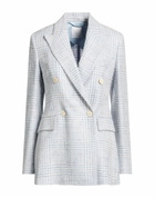 Eleventy Womens Blazer Sky in Blue