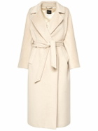 WEEKEND MAX MARA Tempera Wool Blend Belted Coat