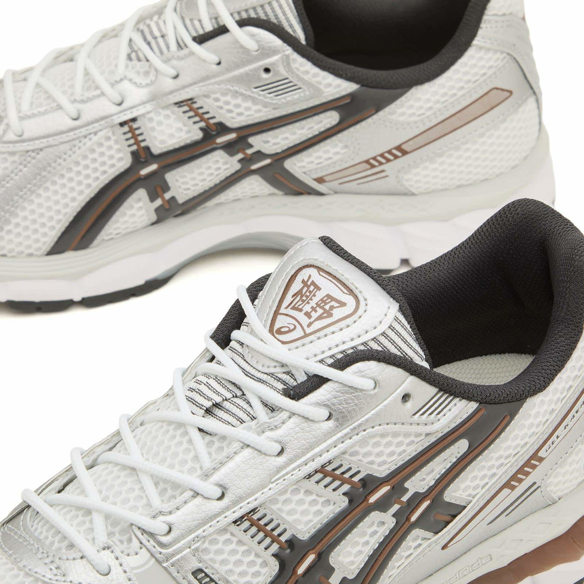 Asics Gel-Kayano 12.1 Sneakers in White/Graphite Grey