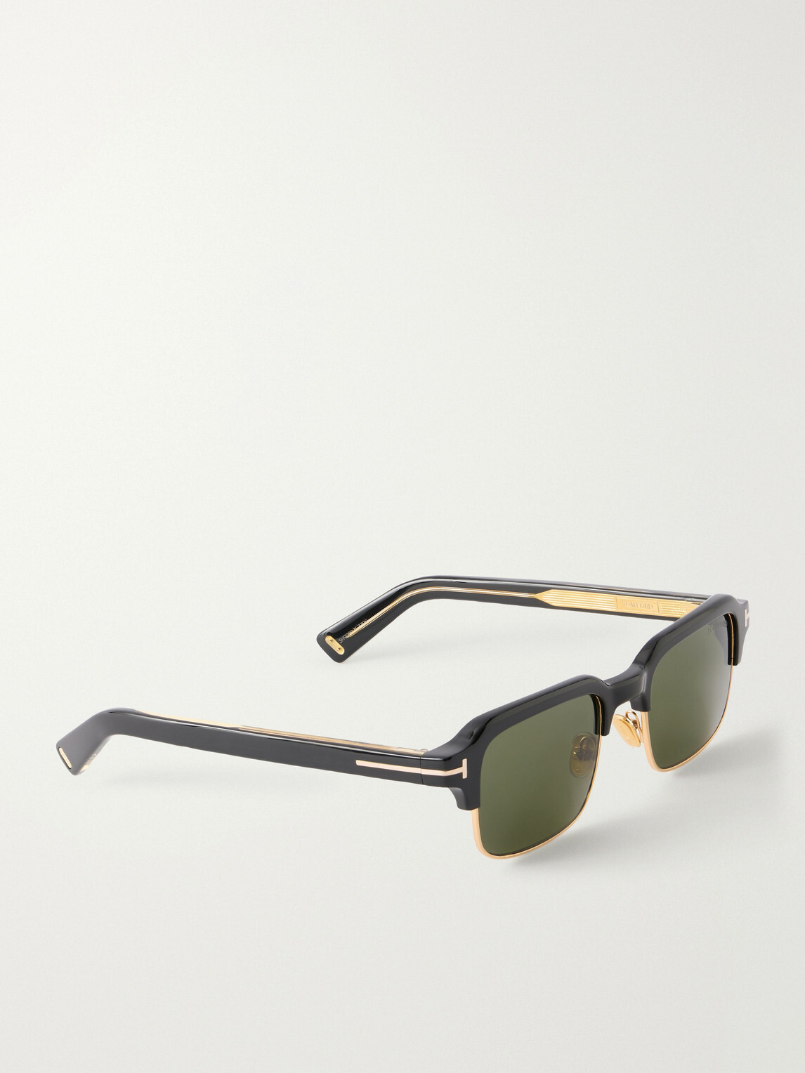 TOM FORD - Icon Square-Frame Acetate Sunglasses - Black