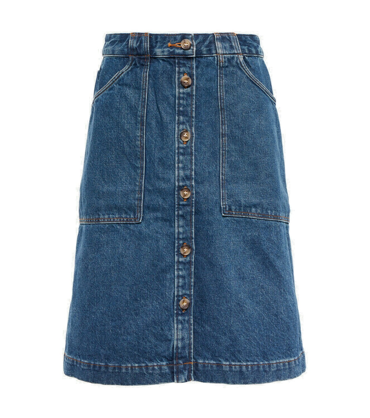 A.P.C｜SKIRTS (Jade Skirt (COFBG F06363 IAL)) Jade Skirt
