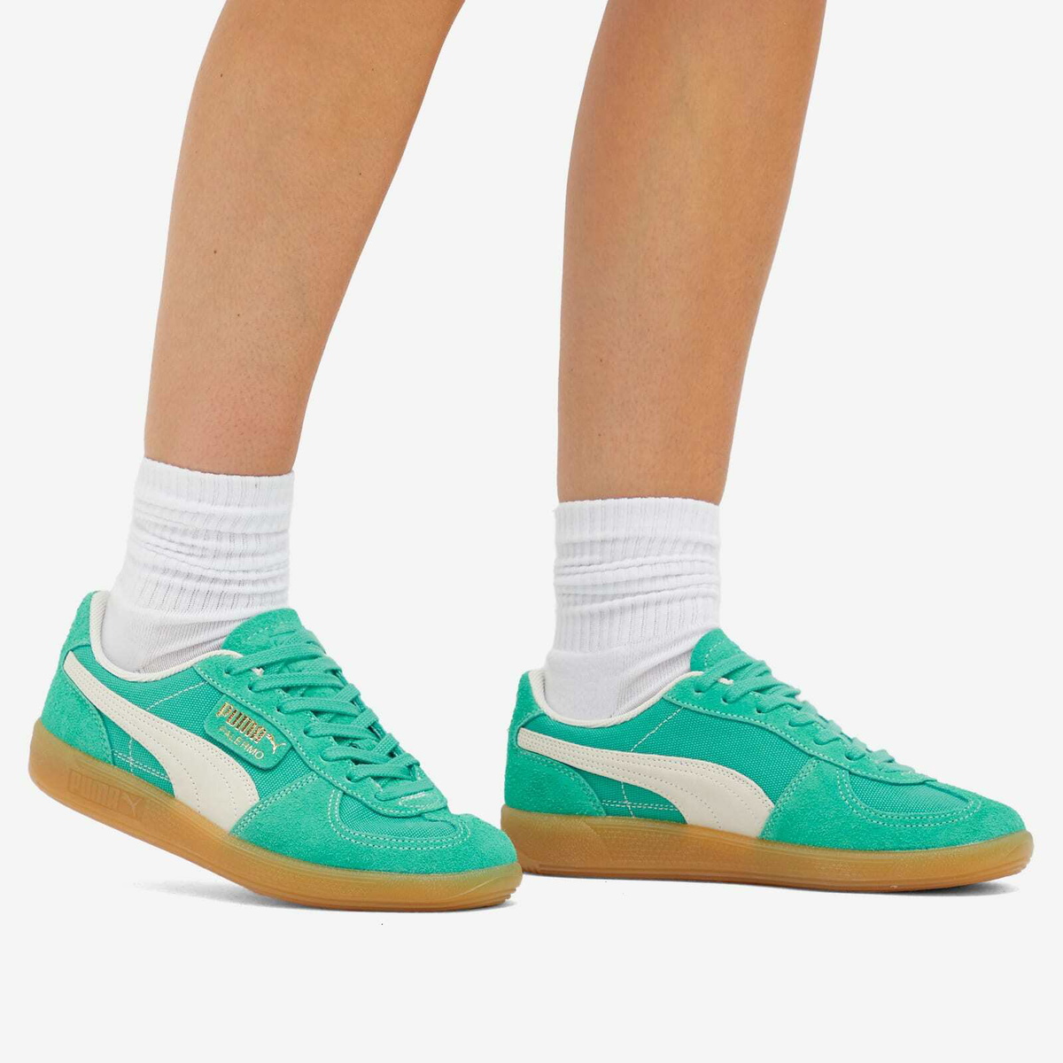 スニーカー [PUMA] PALERMO VINTAGE JADE FROST Women's PUMA Palermo Vintage Shoes Jade Frost | Chicago City