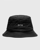 Arte Antwerp Bauhaus Quilted Bucket Hat Black - Mens - Hats