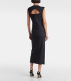 Dorothee Schumacher Emotional Essence draped midi dress