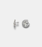 Ananya Chakra 18kt white gold earrings with gemstones