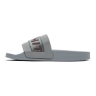 Off-White Grey Industrial Slides