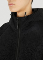 Thermal Boa Fleece Jacket in Black