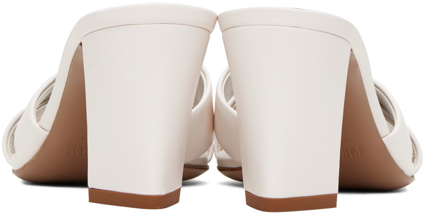 【関税込み】Paris Texas ホワイト Dafne 70 ミュール Paris Texas White Dafne 70 Mules Paris Texas