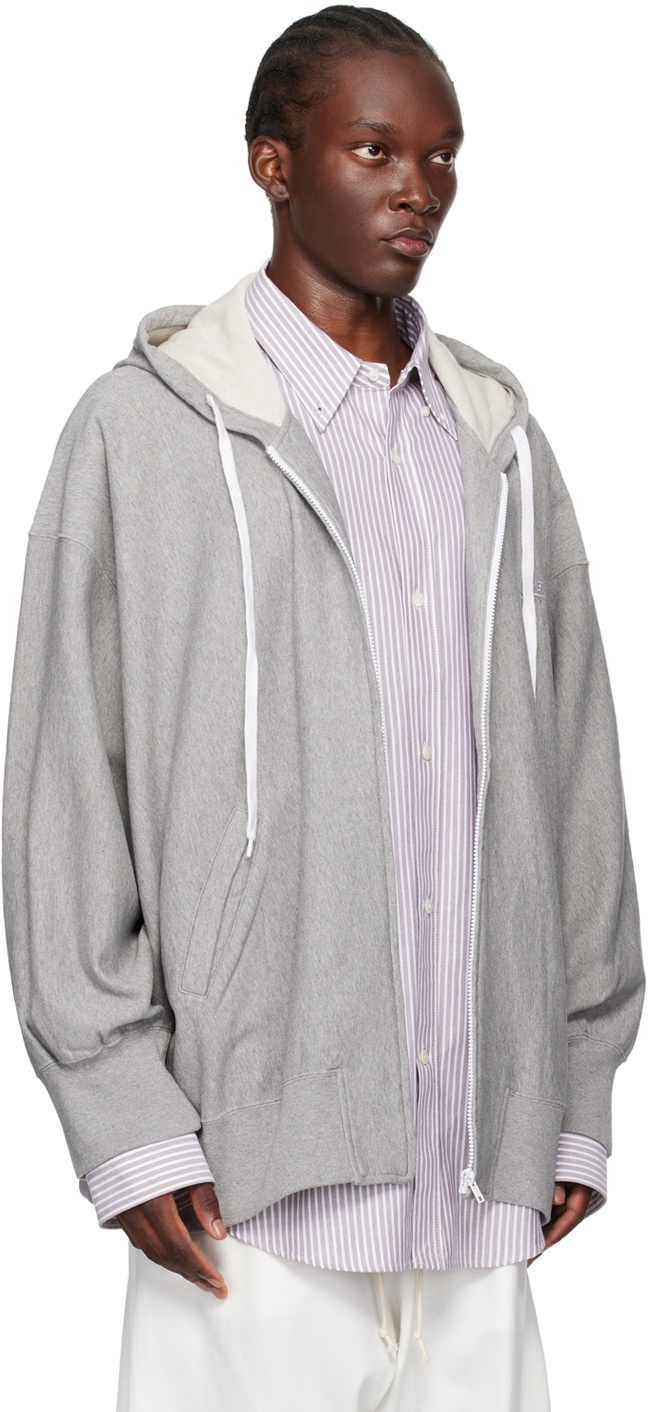 Hed mayner Reebok Zipped Hoodie xsサイズ Hed Mayner Gray Reebok Edition Zipped Hoodie Hed Mayner