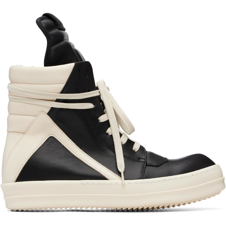 Photo: Rick Owens Black Tower Geobasket Sneakers