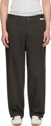 WTAPS Gray WRKT2001 Trousers