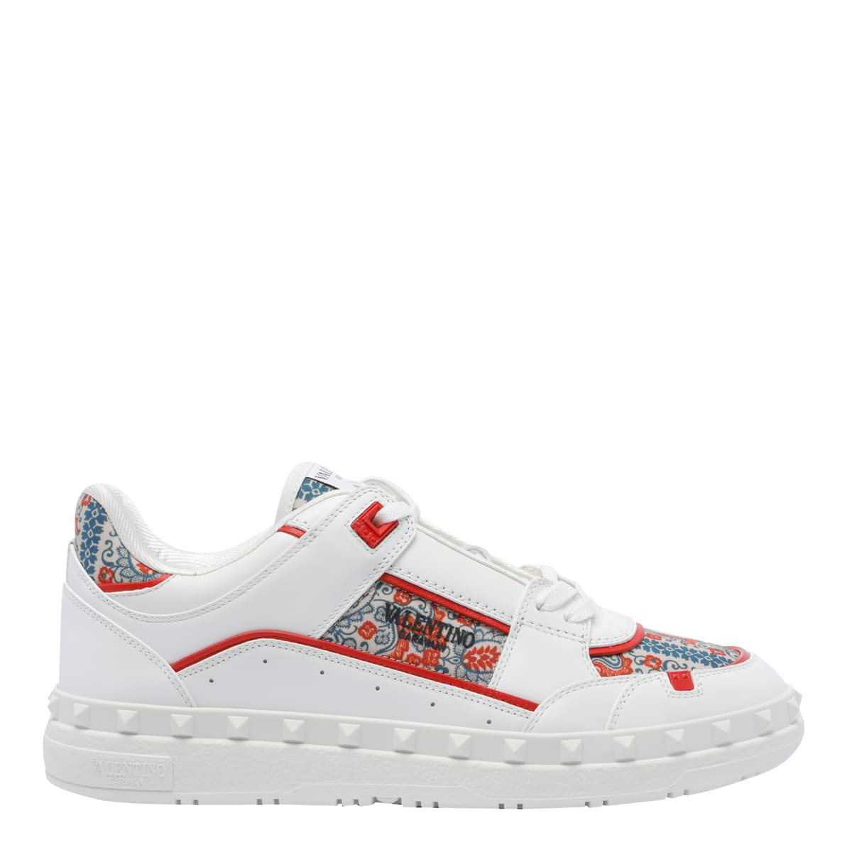 Valentino Garavani Atelier 03 Rose Edition Leather Sneakers