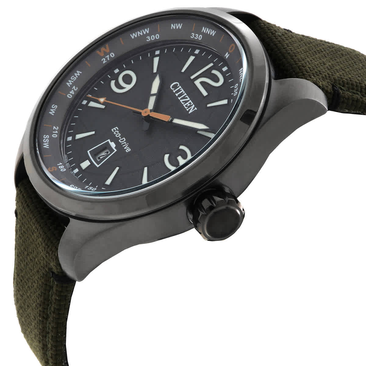 Citizen Eco-Drive Grey Dial Mens Watch AW1837-11H