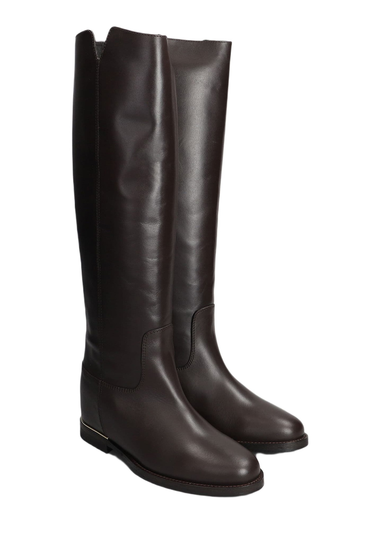 Via Roma 15 In Dark Brown Leather