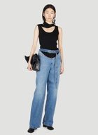 Y/Project Belt Arc Jeans