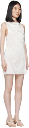 Paloma Wool White Nolita Minidress