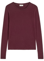 American Vintage Gamipy Cotton T-shirt Burgundy