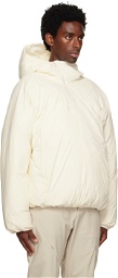 POST ARCHIVE FACTION (PAF) White Warped Down Jacket