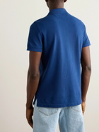 TOM FORD - Slim-Fit Garment-Dyed Cotton-Piqué Polo Shirt - Blue