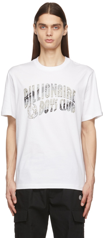 Photo: Billionaire Boys Club White Camo Arch Logo T-Shirt