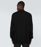 Rick Owens Jumbo Peter Flight distressed cotton jacket