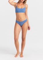 Skims Stretch-jersey Scoop Bralette Navy