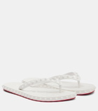 Christian Louboutin Super Loubi Flip spiked thong sandals
