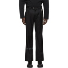 mastermind JAPAN Black C2H4 Edition Streamline Tailored Trousers