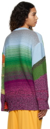 Stella McCartney Blue & Purple Tree Of Life Sweater