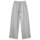 Nike Women's Phoenix Fleece Wide Sweat Pant in Grey/Sail