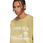 Rhude Yellow Desert Sweatershirt