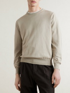 Canali - Cotton Sweater - Neutrals