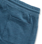 Orlebar Brown - Beagi Slim-Fit Tapered Mélange Wool-Blend Sweatpants - Blue