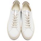 Common Projects White Retro Low Special Edition Sneakers