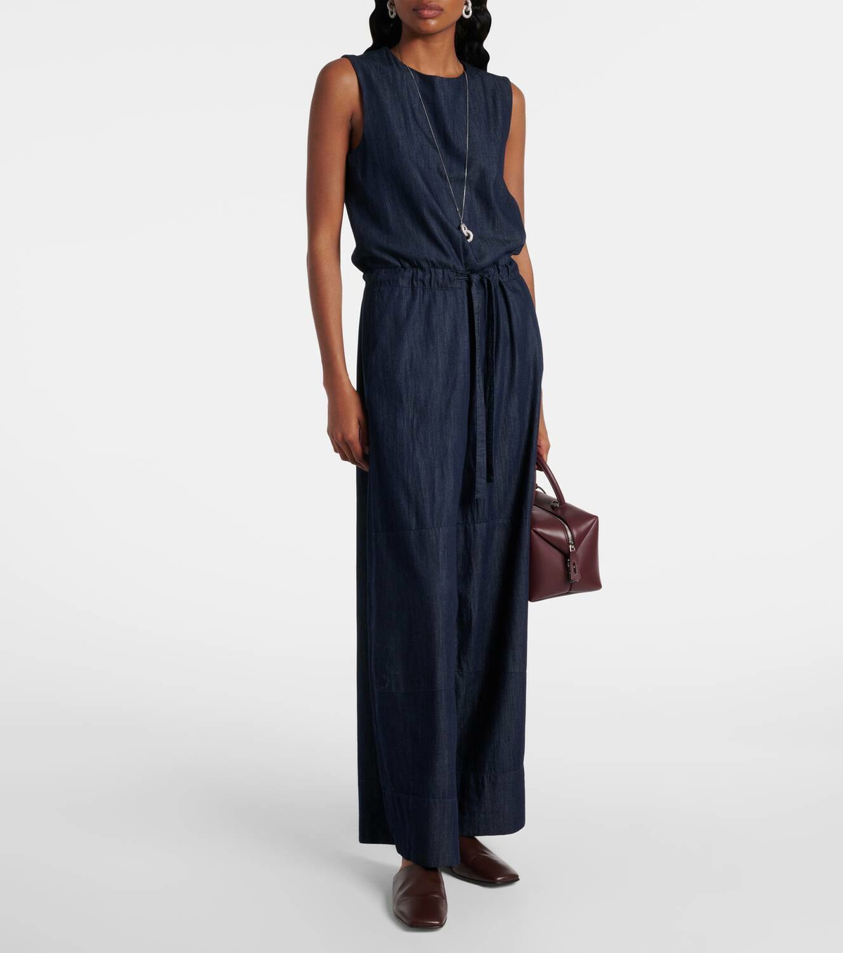 'S Max Mara Denise chambray jumpsuit